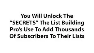 Build a Huge List with Solo Ads and Ad Swaps