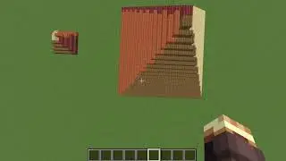 Minecraft - Symmetric Pyramid of Stairs.