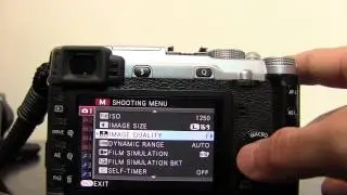 Fuji XE2 Tip-  Focus Check Tutorial in Manual Mode