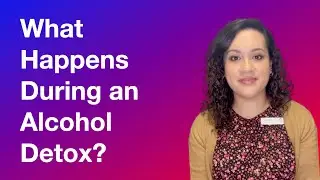 What happens during an outpatient alcohol detox?