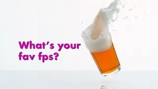 Beer drop FPS study | whats your fav #shorts
