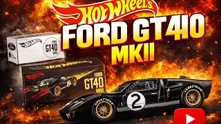 Hot wheels Ford GT40 MK2 RLC!!🔥🔥  #hotwheels #ford #cars #toys #2026 