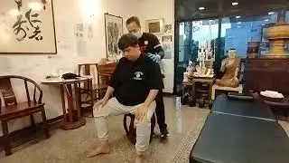 Andy Mak treatment, full body adjustment, heel spurs removal treatment