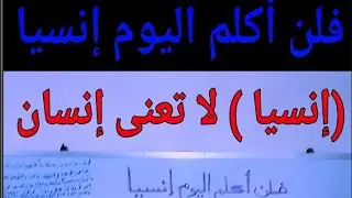 فلن أكلم اليوم إنسيا/إنسيا لا تعنى إنسان/بل  هى صفة للسيدة مريم سلام الله عليها