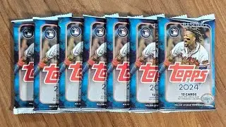 2024 Topps Baseball Series 1 Blaster Box Rip - Easter Bunny & Purple Refractor/799 Hits!