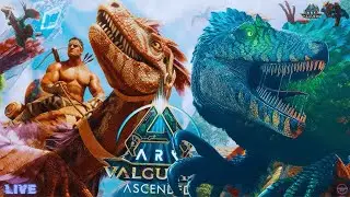 Ark Survival Ascended - Valguero PL / BRONTOSAURUS / RHYNIOGNATHA - FEROMON / ARTEFAKT: CRAG