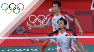 Aaron chia/soh wooi yik  vs Hendra/Ahsan Olimpiade Tokyo 2021 ( Badminton )