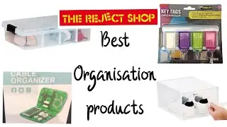 REJECT SHOP ORGANISATIONAL MUST HAVE PRODUCTS, TIPS AND HACKS 2020