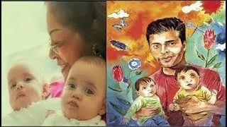 After 6 long months, Karan Johar shares the FIRST EVER picture of twins Yash and Roohi
