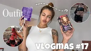 ME TIÑO EL PELO + ELIGIENDO OUTFIT PARA VER A MARIA BECERRA - VLOGMAS 17