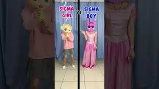 SIGMA BOY VS SIGMA GIRL #youandmeshow #brainrot #sprunki