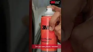 Restore the shine, protect the black! ✨🖤 Introducing #3m  #BlackPlasticRestorer  #cardetailing