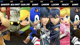 Super Smash Bros. Ultimate - Bowser Looses to Team King Boo