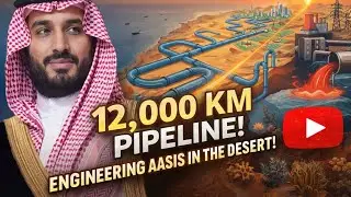 Saudi&rsquo;s  Build Artificial river Than used 12,000 KM pipeline