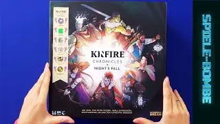 Kinfire Chronicles: Night’s Fall – Kampagnenspiel voller Abenteuer & Kämpfe | Unboxing