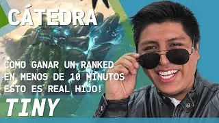 COMO GANAR UN RANKED EN MENOS DE 10 MINUTOS - ESTO ES REAL HIJO #CÁTEDRA