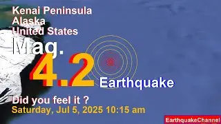 42 km W of Happy Valley, Alaska Earthquake today now