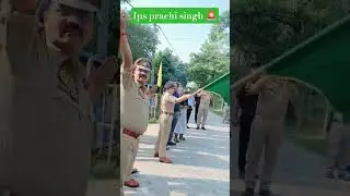 ips prachi singh #ips 🚨🔥