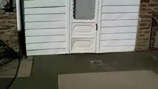 How to pour drain block at front of garage door | Concrete and Cement Contractor