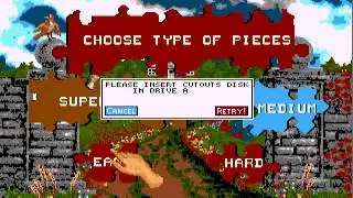 ATARI ST PROBLEM Living Jigsaw (1987)(Miles Computing Disk 1 of 2 cr Section One  Puzzle