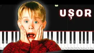 SINGUR ACASA (Home Alone) Melodia de Craciun | CANTECE la PIAN