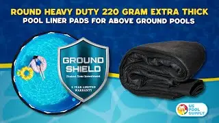 U.S. Pool Supply -  Round Heavy Duty Pool Liner Pad for Above Ground Swimming Pools