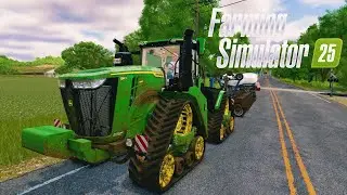 Farming Simulator 25 #88 - Preparo El Campo De Algodón Y Compro Otro John Deere 9RX De Segunda Mano