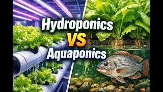 Hydroponics vs Aquaponics