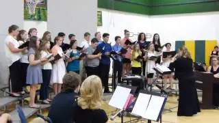 Graham Solo at 2015 Select Choir Concert