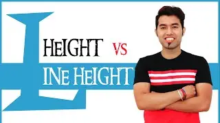 🔴 You Have To Know HEIGHT VS LINE-HEIGHT In CSS Explained in Hindi