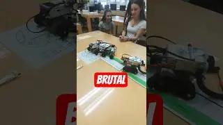 Sumobots Fight #31 | LEGO Sumo robots summer camp 2025