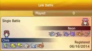 Pokemon X and Y Wifi Battle #15: Vs. NightLightNeon