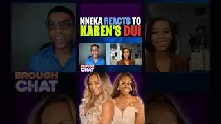 Nneka Ihim reacts to Karen Huger's Car Accident and DUI | RHOP