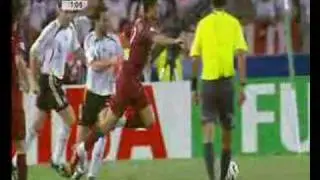 C. Ronaldo Schwalbe ( Spiel um 3. Platz, WM 2006)