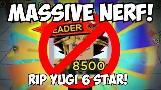 Yugi 6 Star's MASSIVE NERF Made him USELESS For This Game Mode...