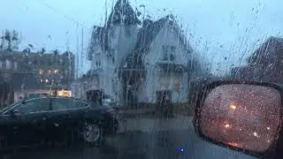 winter rain sounds for easy sleep