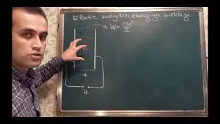 101-dars.Yassi kondensator qoplamalarining o'zaro ta'sir kuchi.  Yassi kondensator energiyasi.