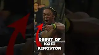 Kofi Kingston's WWE DEBUT #wwe #wrestling #shorts