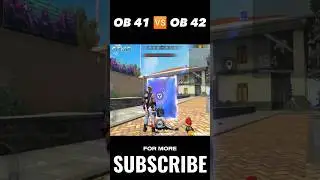 OB 41 🆚 OB 42 || OB 42 UPDATE || FREE FIRE ADVANCE SERVER || GARENA FREE FIRE || SHORTS