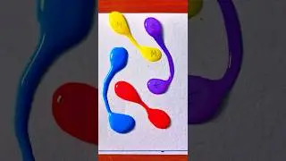 ☔️Color Vibes💦#shorts #colors #funny #mixing #games #satisfying#trending #art#diy