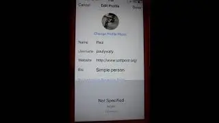 How to update the gender in Instagram iPhone or iOS app | Edit gender
