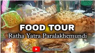 Food Tour Paralakhemundi Ratha Yatra | Food Vlog 😋 Paralakhemundi Mela 🎡 | Prince Subhan #vlog8