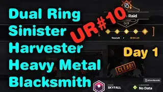 Nikke Union Raid 10 Team Comps & Boss Guide Dual Ring Sinister Harvester Heavy Metal Blacksmith