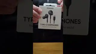 Unboxing Samsung Akg Wired Type-C Earphones