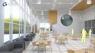 Hengrove Leisure Center - Interior Visualisation