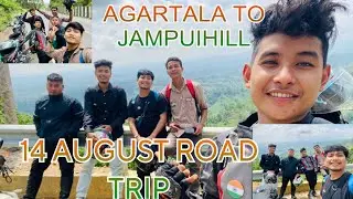 AGARTALA TO JAMPUI HILL | Road Trip | moto Vlog | SanraJ_Debbarma