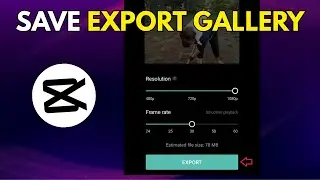 Как сохранить экспортированное видео из CapCut в галерею | Простой урок