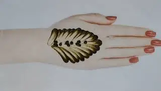 Try this new amazing mehndi design trick 🥰😱 2025#subscribe 