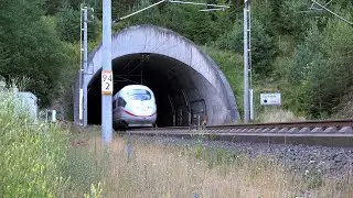 German Highspeed Train - Tunnelsound