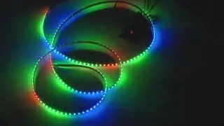 Led Strip APA102-2020-200 + iqLED RF 1.4 Black DEMO test
